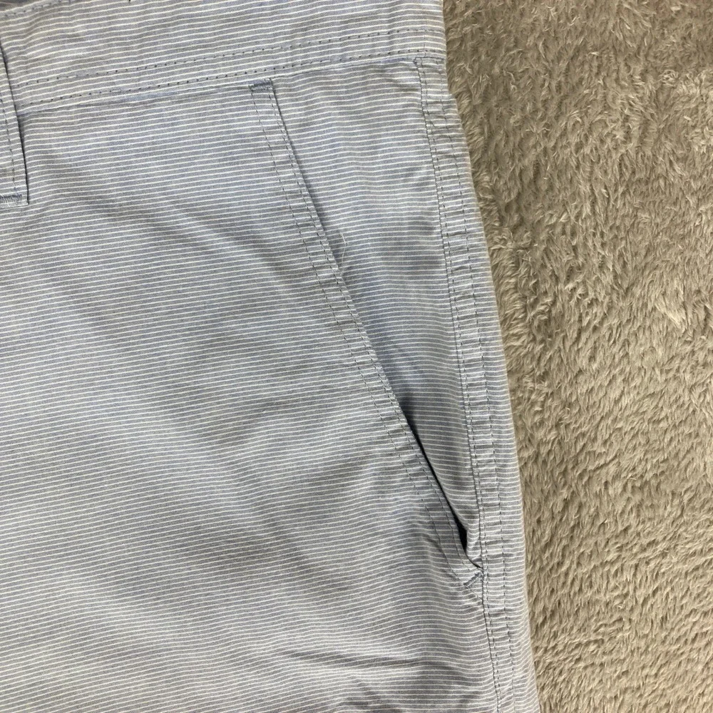 U.S. Polo Assn. Men's Shorts Blue White Striped Casual Chino Style‎ Size 42
